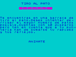 Opening screen