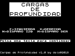 Opening screen