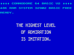 Opening screen