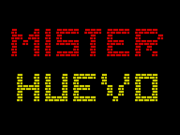 Opening screen