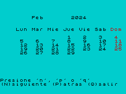 Running screen