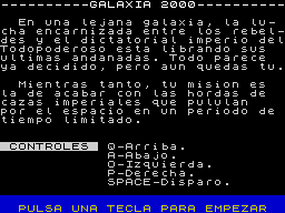 Opening screen
