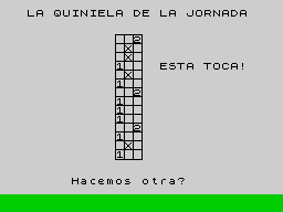 Running screen