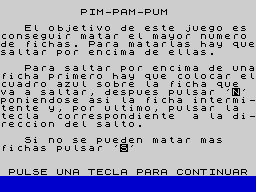 Opening screen