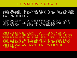 Opening screen