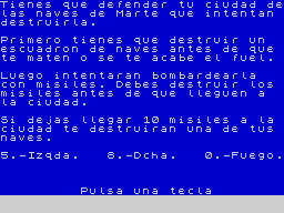 Opening screen
