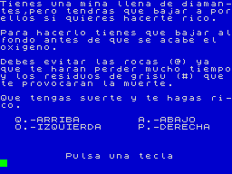 Opening screen