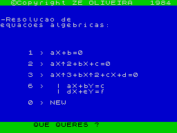 Opening screen