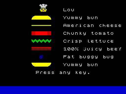 Running screen