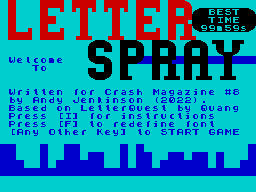 Opening screen