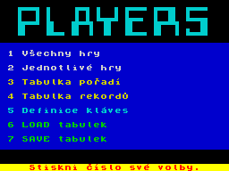 Opening screen