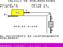 Running screen