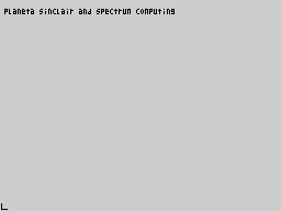 Running screen