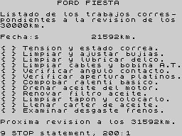 Running screen