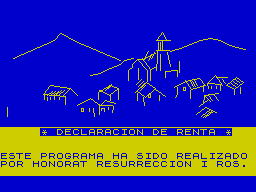 Opening screen
