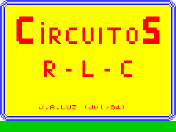 Opening screen