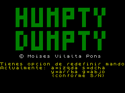 Opening screen