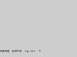 Running screen