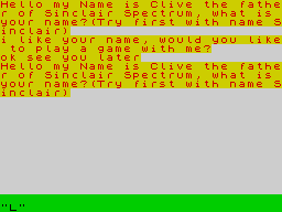 Running screen