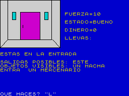 Running screen
