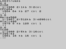Running screen
