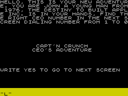 Running screen