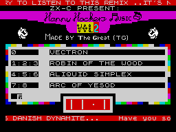 Opening screen