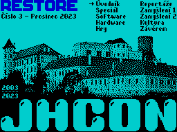 Opening screen