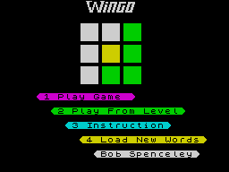 Opening screen