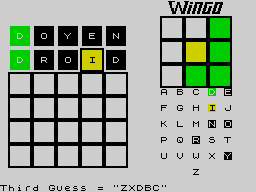 Running screen