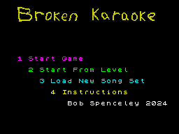 Opening screen