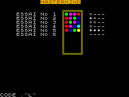 Running screen