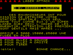 Opening screen