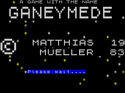 Loading screen
