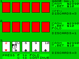 Running screen