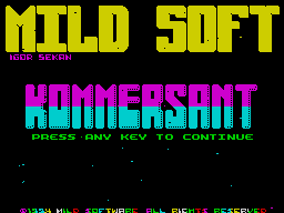 Opening screen