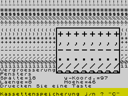 Running screen
