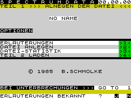 Running screen