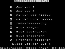 Opening screen
