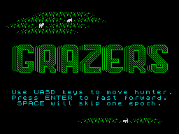 Opening screen