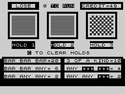 Running screen
