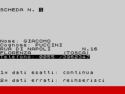 Running screen