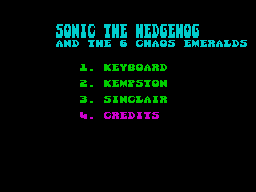 Opening screen