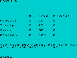 Running screen
