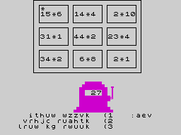 Running screen