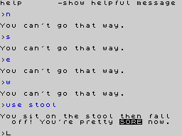 Running screen