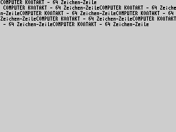 Running screen