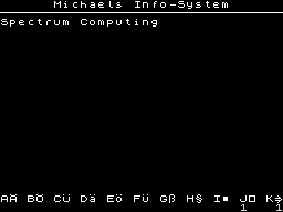 Running screen
