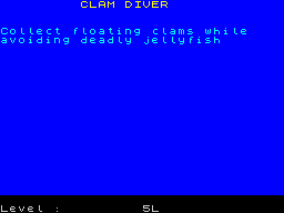 Opening screen