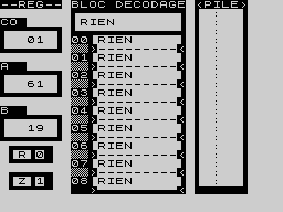 Running screen